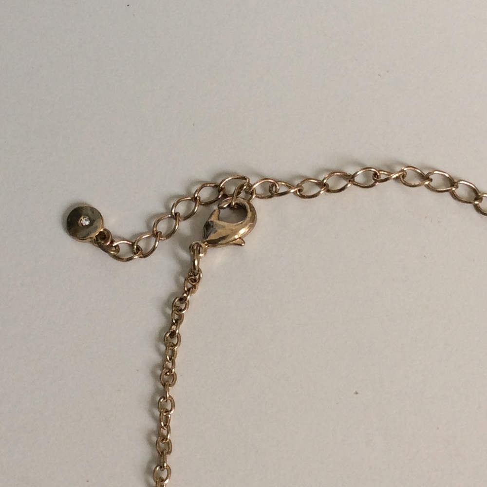 LC Marcasite style Leaf Necklace - Picture 8 of 9